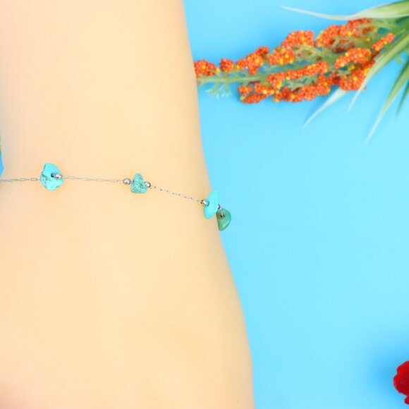 Elegant Handmade Anklet – Perfect for Women & Girls | Ideal Gift Option, DYC1883 - Picture 7 of 8